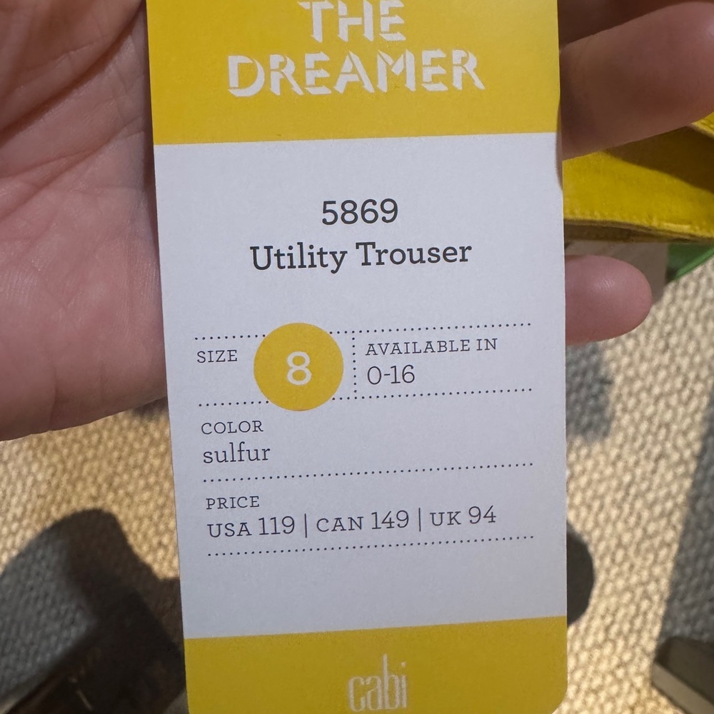 CAbi Utility Trouser #5869 - Picture 6 of 6